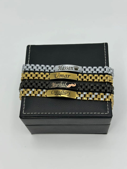 ingraved Name braclete